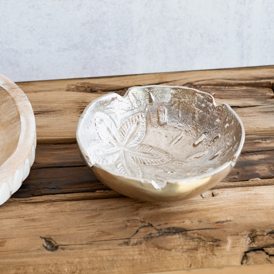 5.5" Silver Sand Dollar Bowl