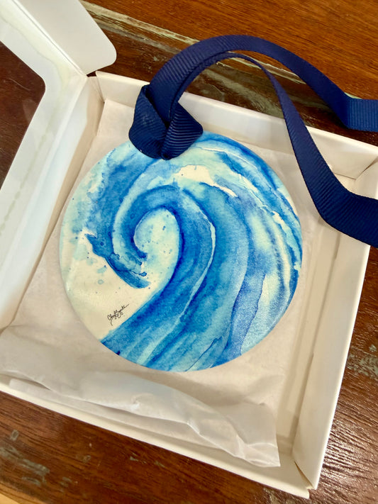 Wave Ornament