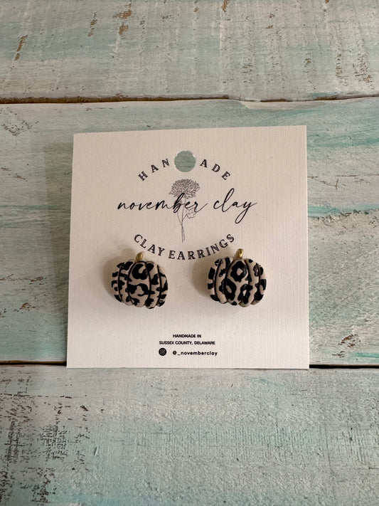 Cheetah Pumpkin Stud