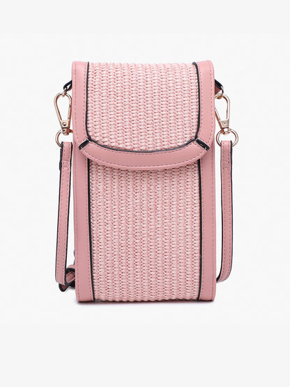 Jill Straw Crossbody by Jen & Co.