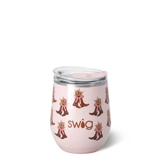 Cowgirl Coquette  Stemless Wine Cup 12oz