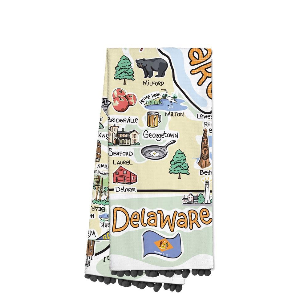 Delaware Tea Towel