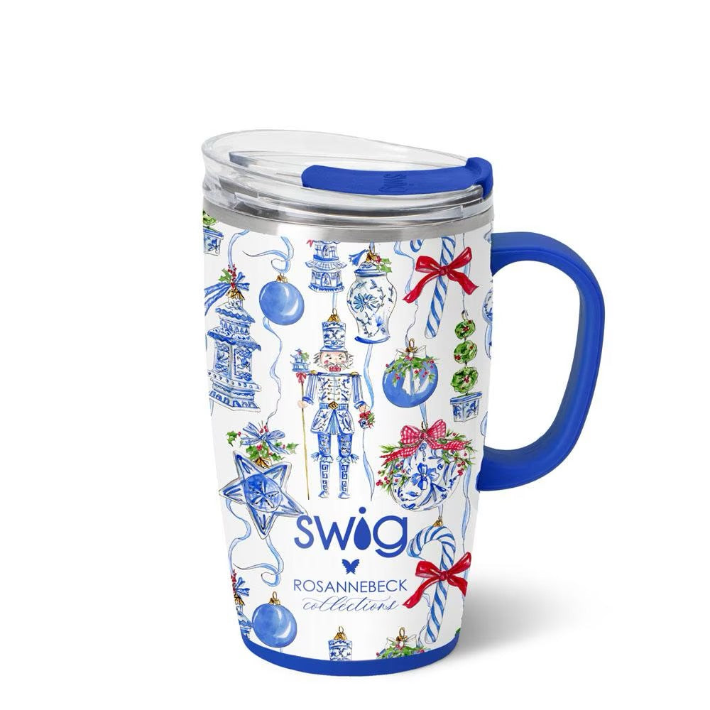 Chinoiserie Ornaments Travel Mug 18oz