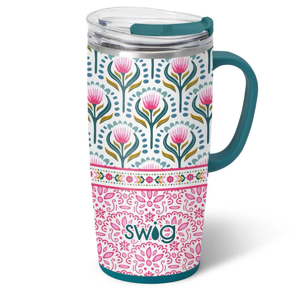Lotus Bloom Travel Mug 22oz