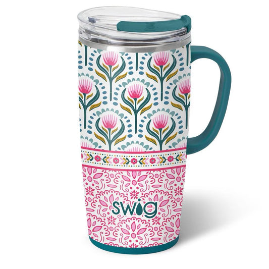 Lotus Bloom Travel Mug 22oz