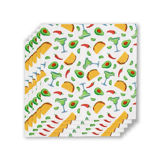 Taco Night Cocktail Napkins