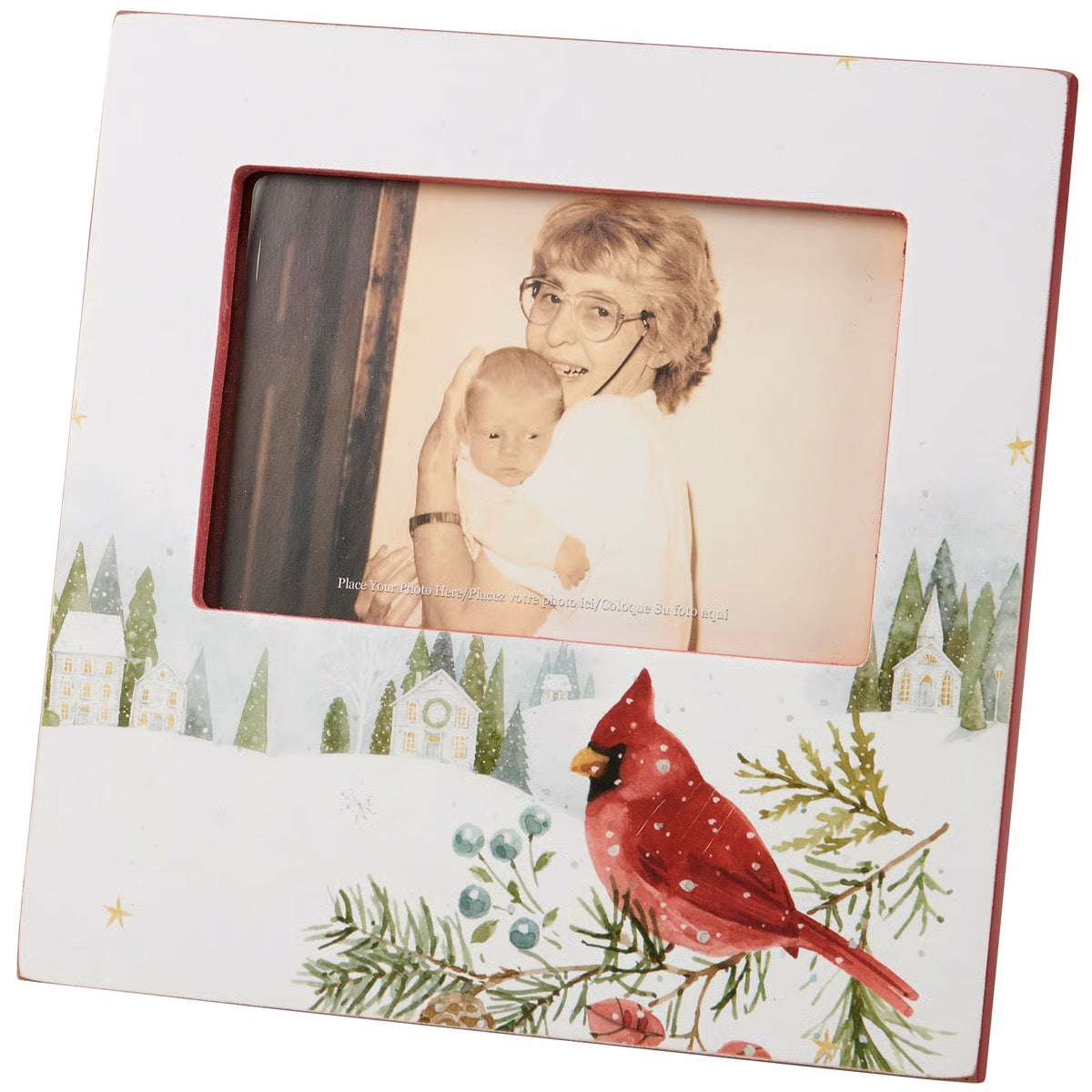 Photo Frame - Winter Cardinal