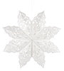 Pierced Snowflake Star Hanging Pendant