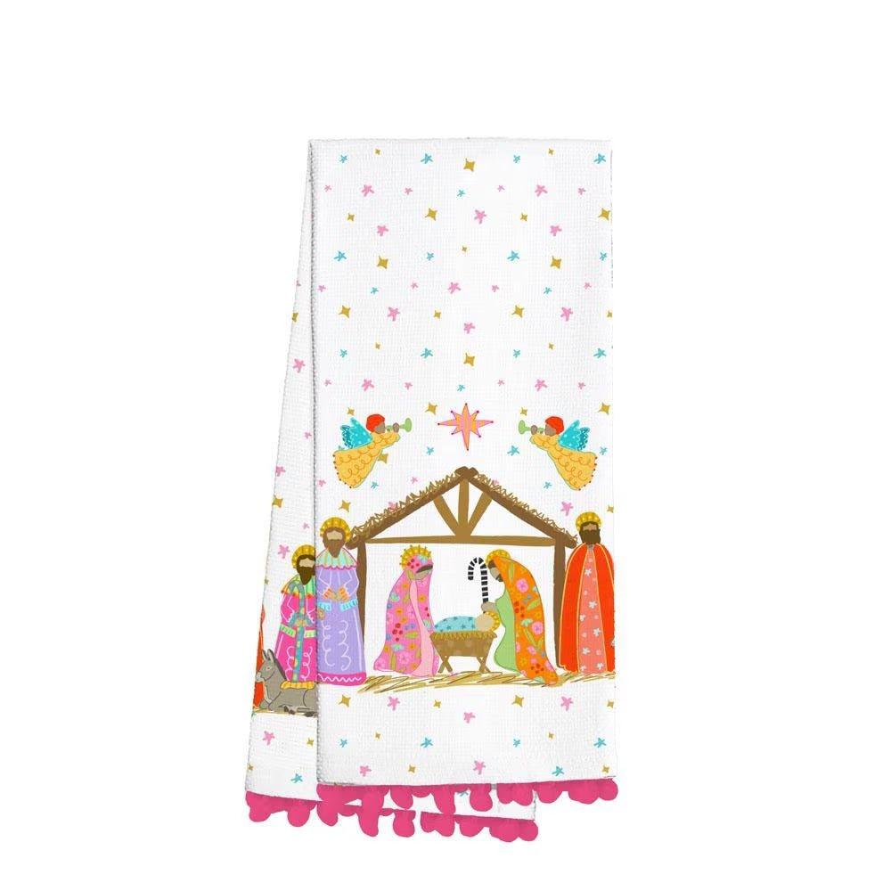 A Thrill Of Hope Tea Towel