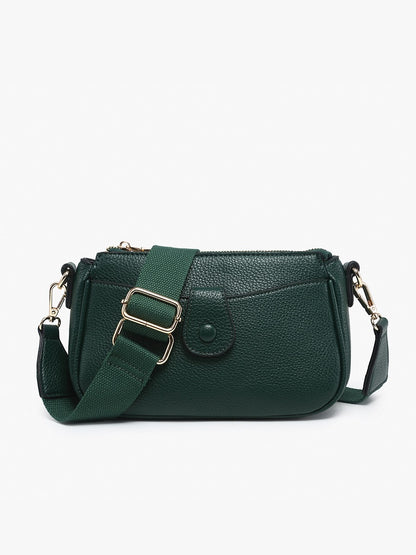 Kallie Vegan Snap Front Crossbody