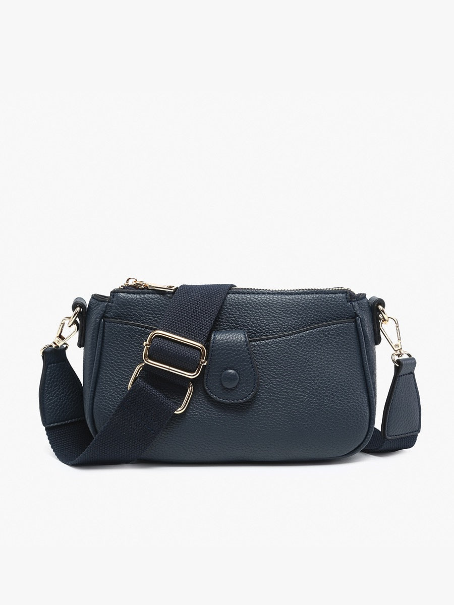 Kallie Vegan Snap Front Crossbody