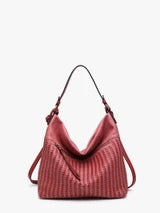 Alaya Slouchy Woven Hobo w/ Zip Closure