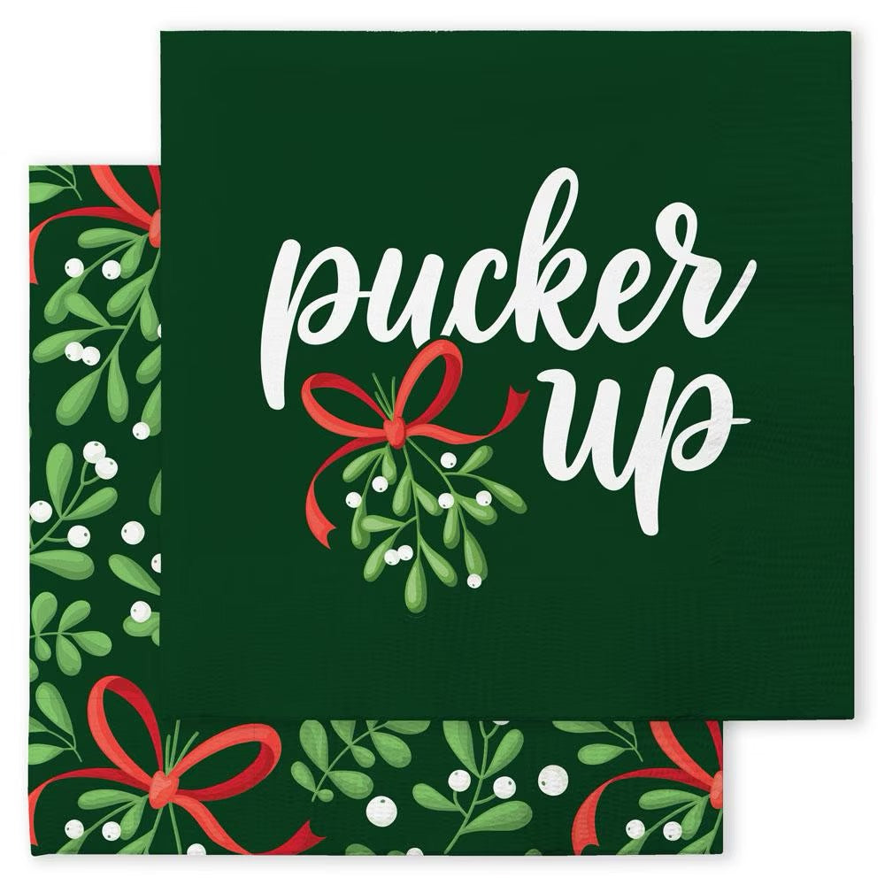 Pucker Up Cocktail Napkins
