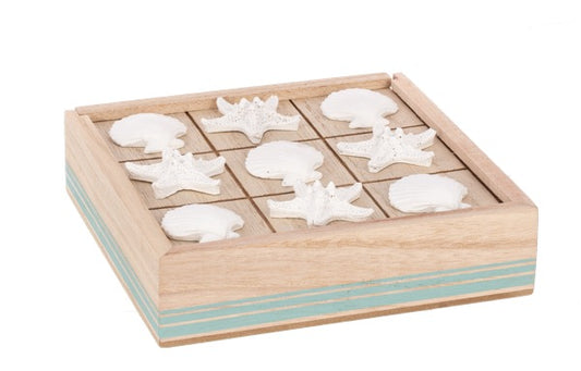 Tic-Tac-Toe Game with Storage Box