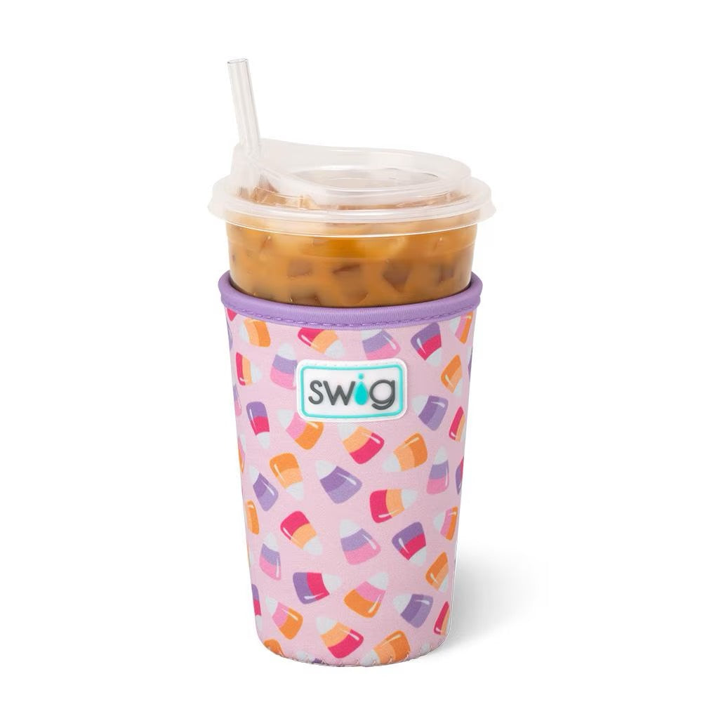 Candy Corn Iced Cup Coolie (Medium)