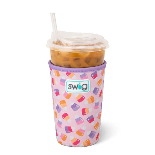 Candy Corn Iced Cup Coolie (Medium)
