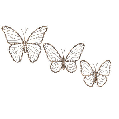 Gold Butterfly Wall Decor