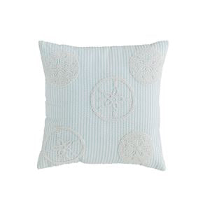 Sand Dollar Sea Beaded Pillow