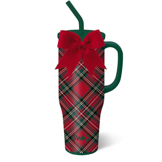 Christmas Plaid Mega Mug 40oz