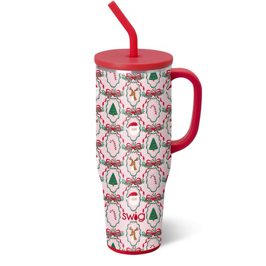 Christmas Cameos Mega Mug 40oz