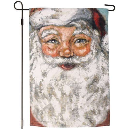 Santa Garden Flag