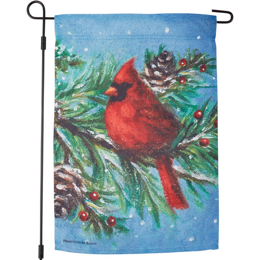 Cardinal Garden Flag