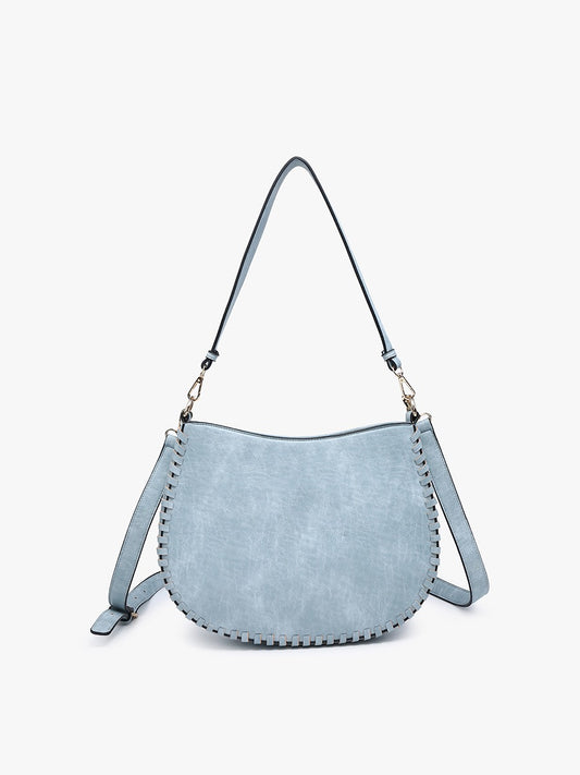 Raquel Whipstitch Saddle Bag