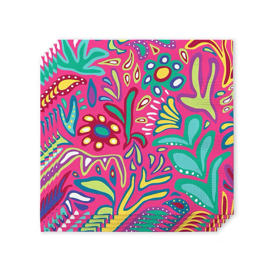 Flora Rosa Cocktail Napkins