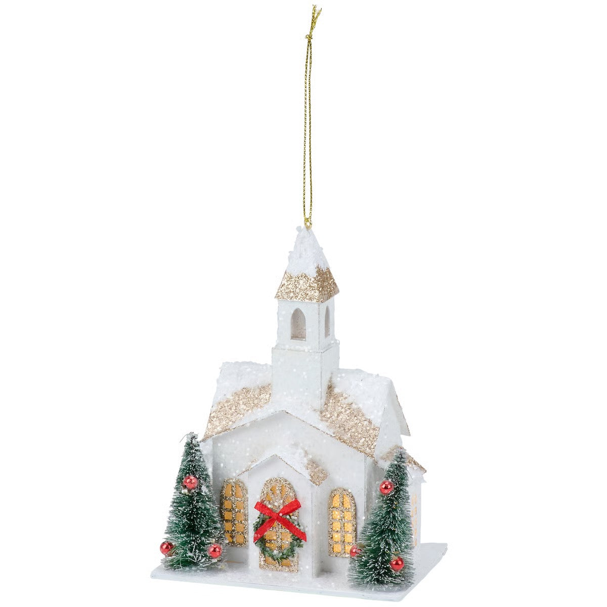 Lighted Church Ornament
