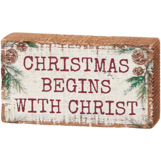 Christmas Begins With Christ