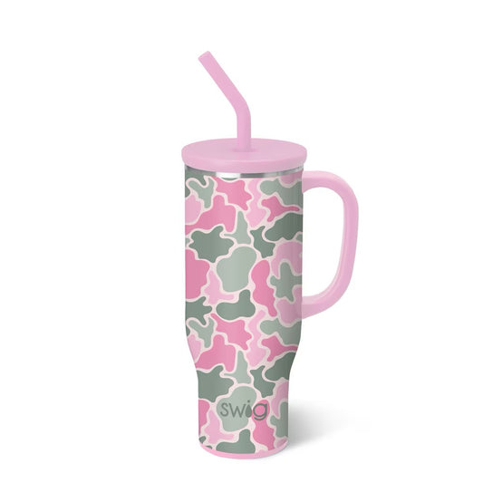 Blushing Camo Mega Mug 30oz