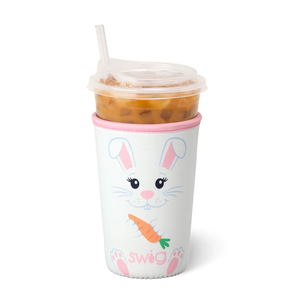Hoppy Easter Iced Cup Coolie (Medium)
