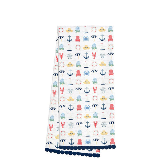 Shoreline Tea Towel