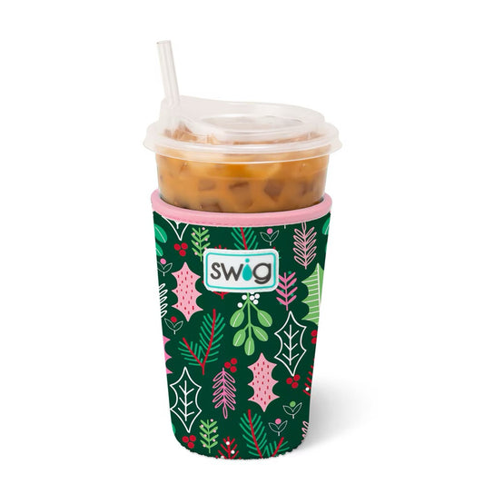 Merry Mistletoe Iced Cup Coolie (Medium)