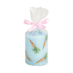 Carrot Pillar Candle
