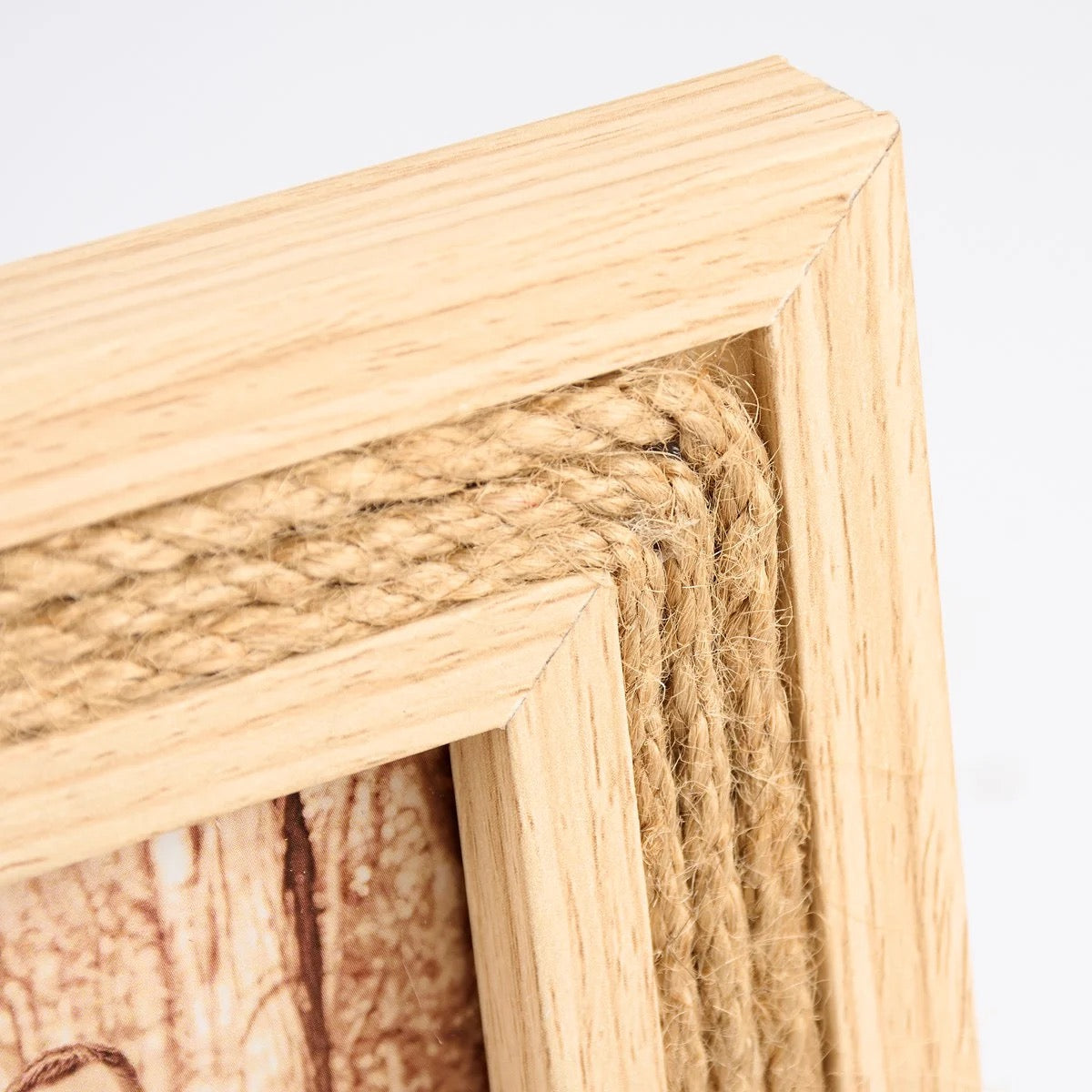 Jute Rope Photo Frame