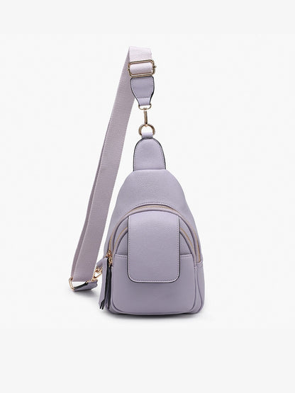 Sophia Sling Bag w/ Flapover Pocket