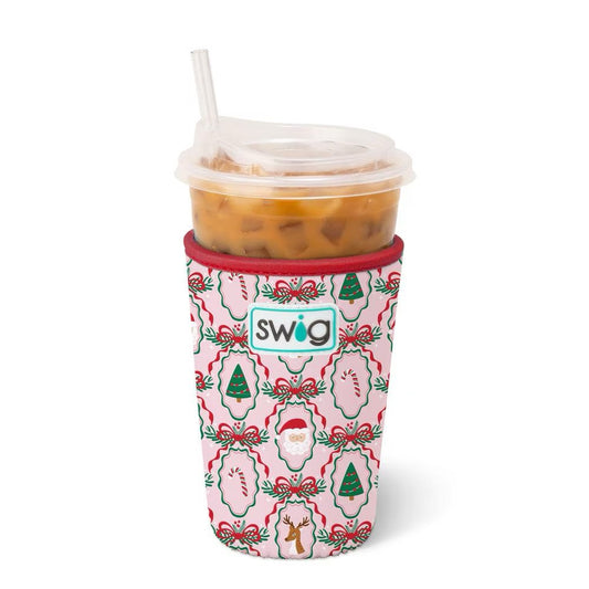 Christmas Cameos Iced Cup Coolie (Medium)