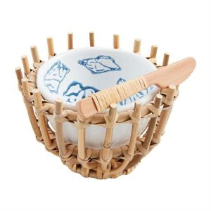 Sea Woven Tidbit Set