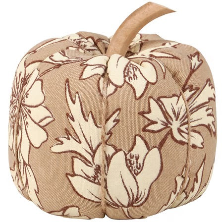 Floral Damask Pumpkin