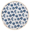 Round Watercolor Under the Sea Placemat