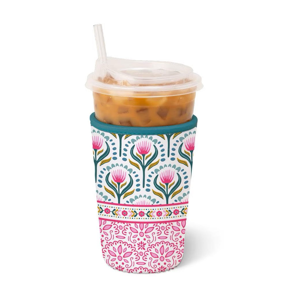 Lotus Bloom Iced Cup Coolie (Medium)