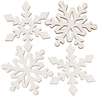 Wooden Snowflake Set