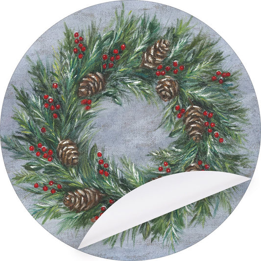 Evergreen Wreath Placemat