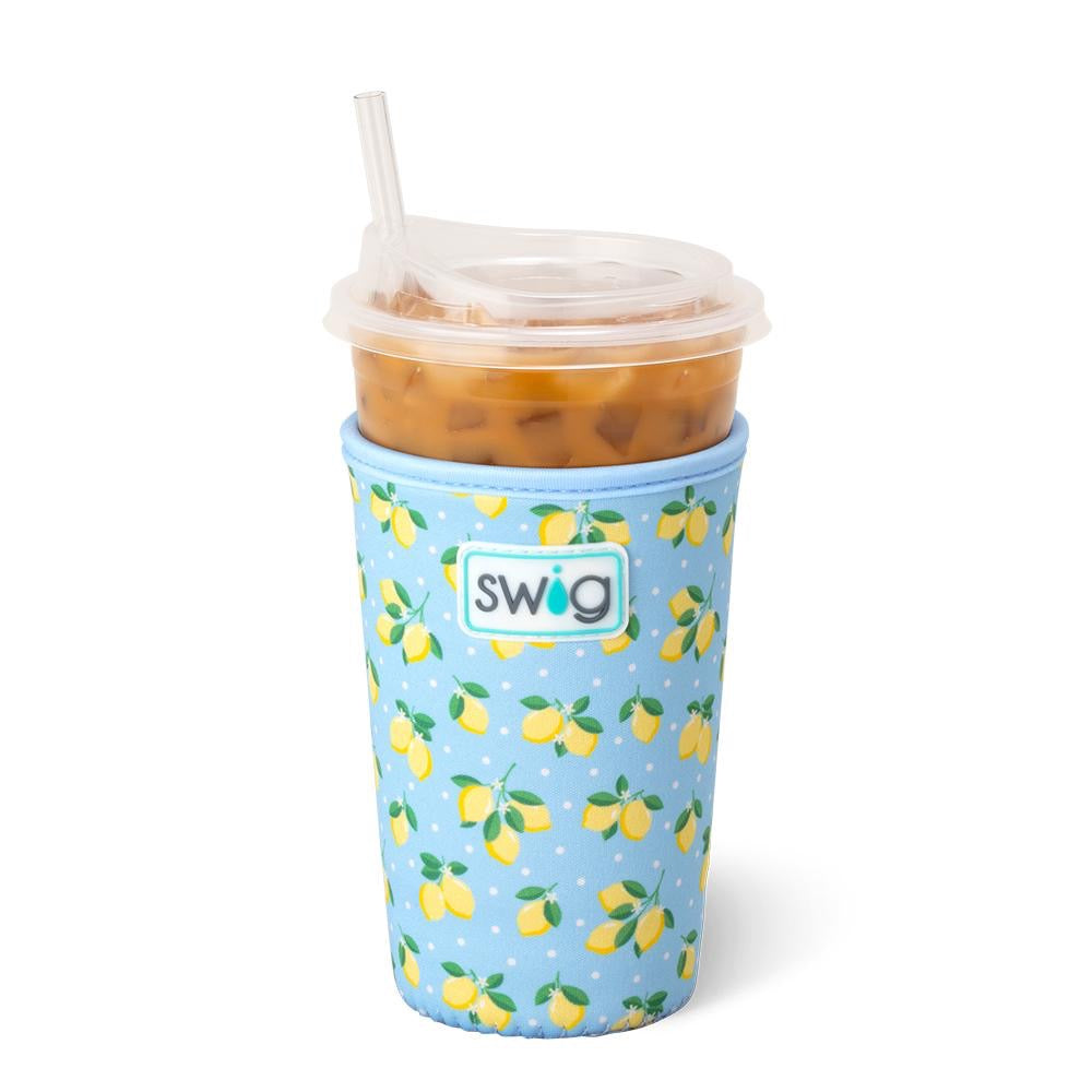 Lemon Meringue Iced Cup Coolie (Medium)