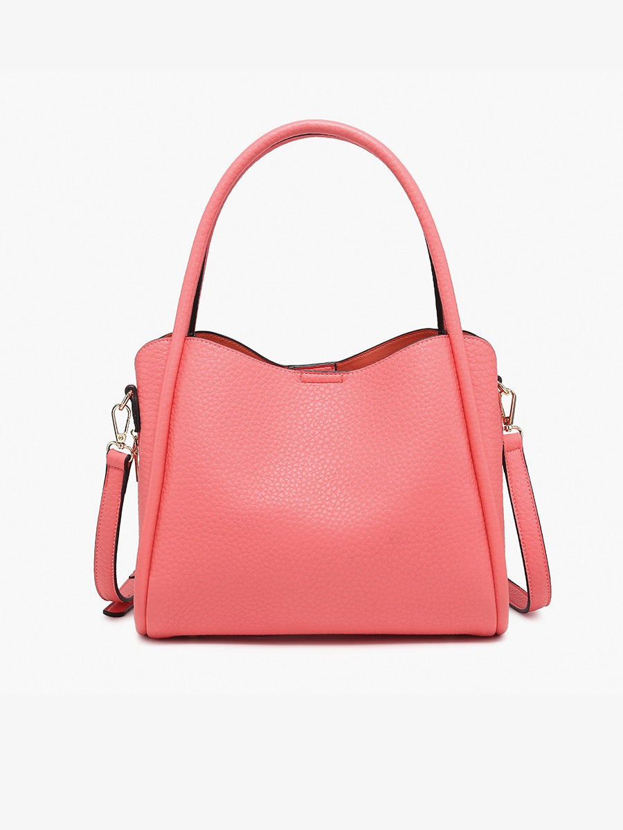 Sasha Structured Satchel by Jen & Co.