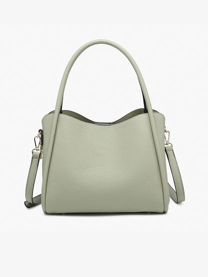 Sasha Structured Satchel by Jen & Co.