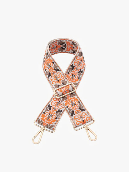Boho Vine Guitar Strap by Jen & Co.
