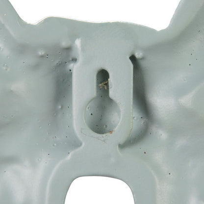 Cast Iron Bow Wall Decor, Blue (Hangs or Sits)