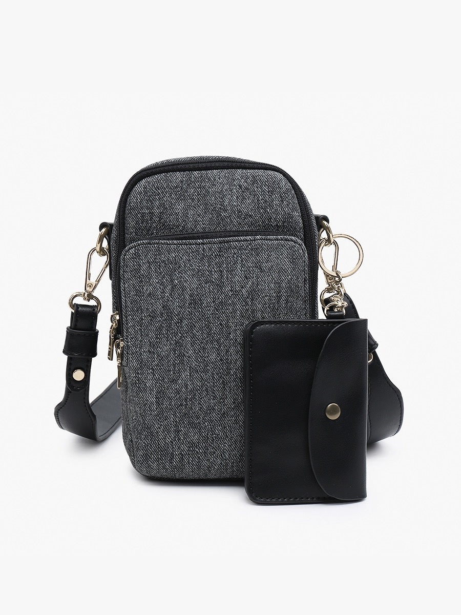 Parker Vegan Crossbody by Jen & Co.